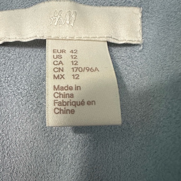 H&M faux suede moto jacket - Picture 9 of 11